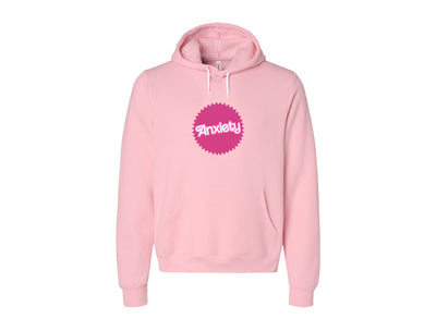 Anxiety - Pink Hoodie