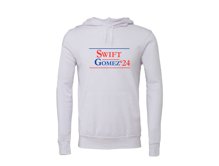 Swift Gomez - White Hoodie, 2024 Presidential Election