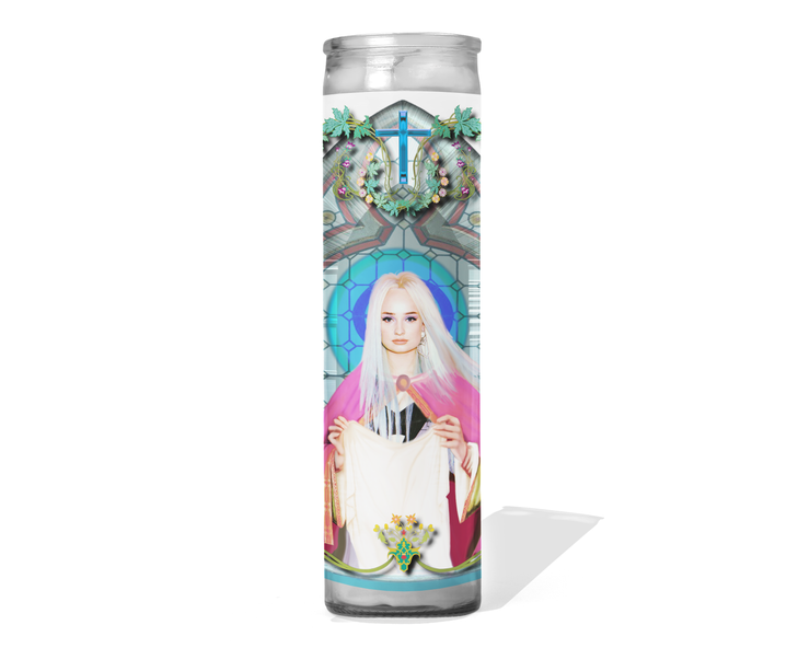 Kim Petras Celebrity Prayer Candle