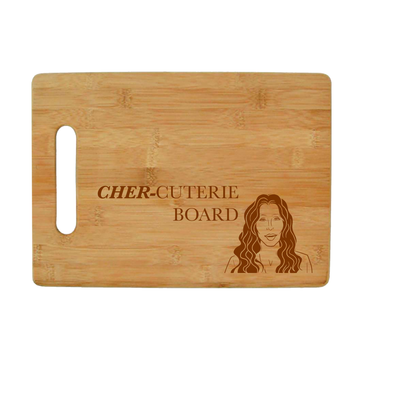 Cher-cuterie Board -  Cher Bamboo Cutting Board